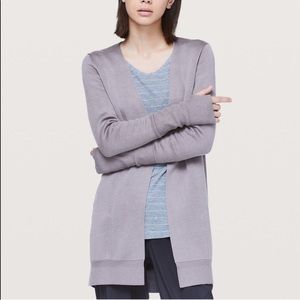 NWOT Lululemon City Street Cardigan Mystique SZ 6